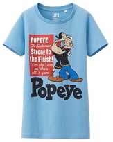 Thumbnail for your product : Uniqlo WOMEN POPEYE Crew Neck Short Sleeve T-Shirt