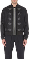 Thumbnail for your product : Givenchy Star-detailed wool bomber jacket - for Men
