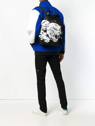 Givenchy Lion print backpack