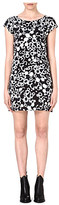 Thumbnail for your product : Maison Martin Margiela 7812 MM6 Galaxy-print crepe Black and White Dress