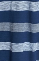 Thumbnail for your product : Allen Allen Stripe Zip Hoodie (Plus Size)