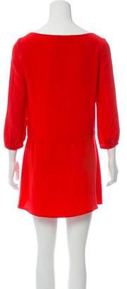 Thakoon Long Sleeve Mini Dress
