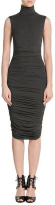 Bailey 44 Jersey Dress with Turtleneck