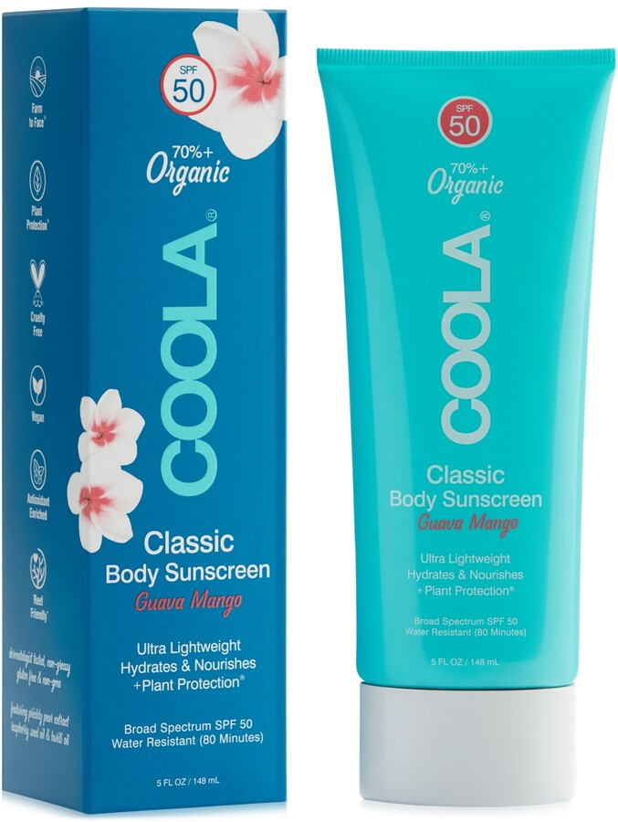 Coola Classic Guava Mango Body Sunscreen Spf 50, 5oz. ShopStyle Face Moisturizers