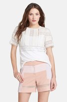 Thumbnail for your product : Rebecca Taylor Lace Top