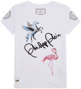 Thumbnail for your product : Philipp Plein Crystal Logo T-Shirt