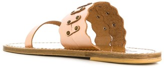 Solange Double-Strap Sandals
