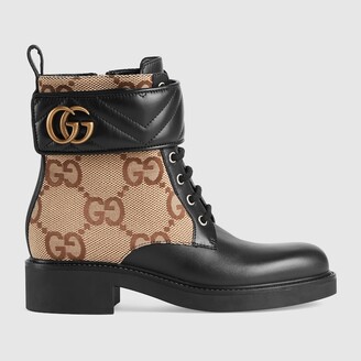 Gucci Women's Ankle Boot With Double G, Size 6.5 AU