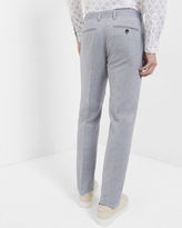 Thumbnail for your product : Ted Baker Cotton and linenblend suit pants