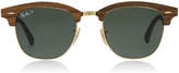 Thumbnail for your product : Ray-Ban RB3016M Sunglasses Walnut Rubber 118158 51mm