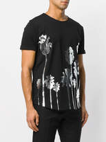 Thumbnail for your product : Christian Pellizzari floral embroidered T-shirt