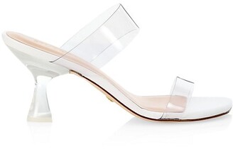 stuart weitzman white mules