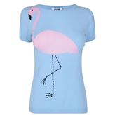 Thumbnail for your product : Moschino Cheap & Chic MOSCHINO CHEAP AND CHIC Flamingo Knit Top