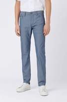 Thumbnail for your product : BOSS Regular-fit jeans in two-tone structured denim