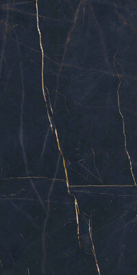 Mirrella Precious Black 3-d Antique Marble Look 24x48 Porcelain Tile
