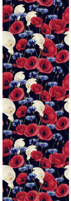 Winston Porter Binegar Removable Poppy Calla Lily Flowers 8.33' L x 25\