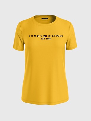 Tommy Hilfiger Men's Yellow T-shirts | ShopStyle