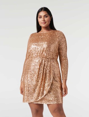 sequin shift dress australia