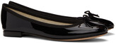 Thumbnail for your product : Repetto Black Patent Cendrillon Ballerina Flats