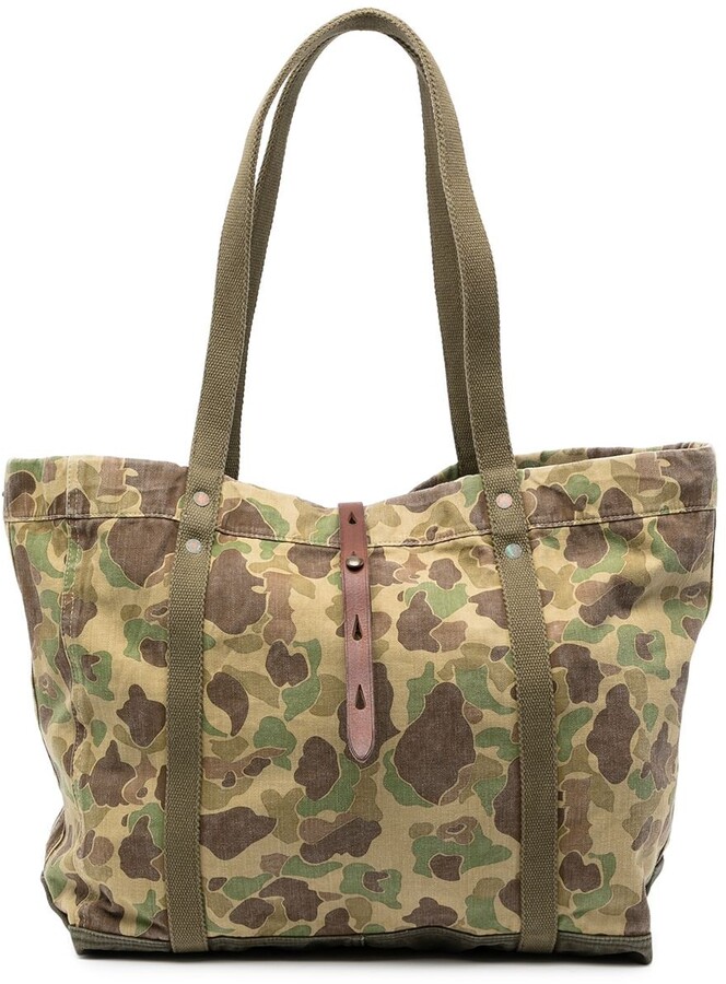 Ralph Lauren RRL Walker camouflage-pattern tote - ShopStyle