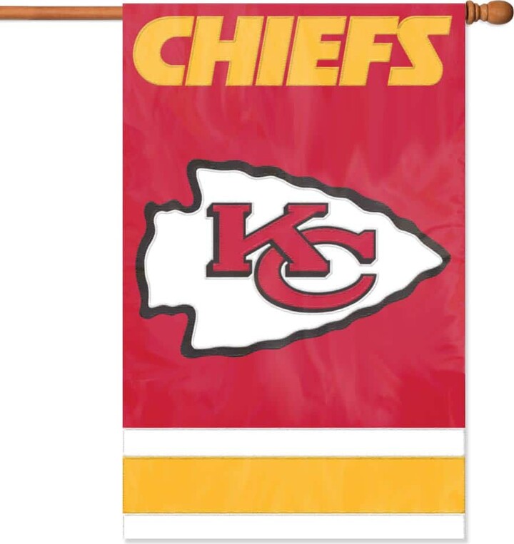 Party Animal Kansas City Chiefs Applique Banner Flag