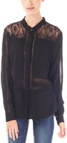 Thumbnail for your product : Sea Black Lace Combo Blouse