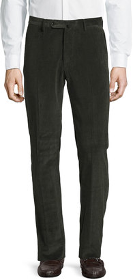 Incotex Brando Cotton-Cashmere Corduroy Trousers