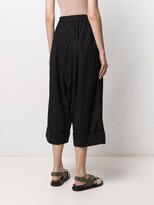 Thumbnail for your product : Toogood Cropped Wide-Leg Trousers