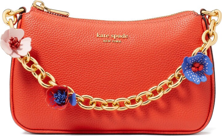 Leather crossbody bag Kate Spade Red in Leather - 39262351