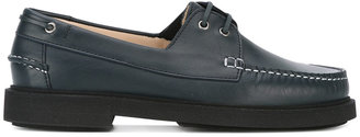 A.P.C. extended sole boat shoes