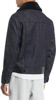 Thumbnail for your product : Rag & Bone Men's Bartack Denim Jacket with Shearling Collar