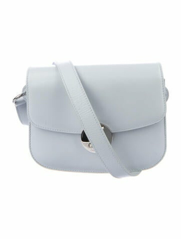 Calvin Klein Leather Accordion Shoulder Bag Blue Leather Accordion Shoulder Bag ShopStyle