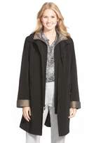 Thumbnail for your product : Gallery Two Tone Long Silk Look Raincoat