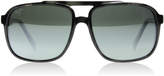 Thumbnail for your product : Maui Jim Silversword Sunglasses Black Grey Tortoise STGBG Polariserade