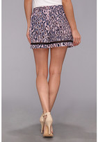 Thumbnail for your product : Rebecca Taylor Cheetah Ombre Short