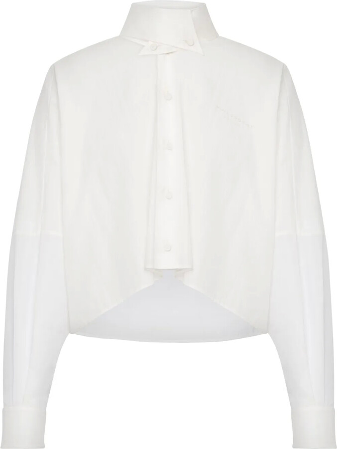 売れ筋商品|||フィロソフィーデロレンゾセラフィーニ シャツ レディース トップス CAMICIA - Button-down blouse - off white Philosophy Di Lorenzo Serafini button-down Shirt | White