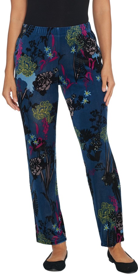 qvc susan graver velvet pants
