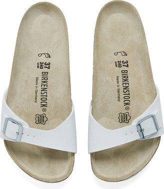 Birkenstock Women's Madrid Slim Fit Single Strap Sandals - White