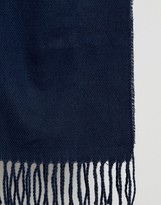 Thumbnail for your product : ASOS Woven Scarf In Navy