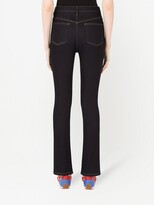 Thumbnail for your product : Dolce & Gabbana Slit-Cuffs High-Waisted Jeans