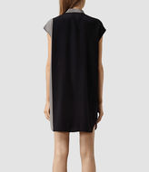 Thumbnail for your product : AllSaints Giovia Disperse Shirt Dress