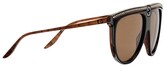 Thumbnail for your product : Gucci Eyewear Crystal Embellished Oversized Sunglasses