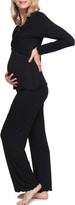 Thumbnail for your product : Savi Mom Sofia Maternity/Nursing Pajamas