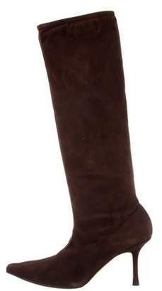 Jimmy Choo Suede Knee-High Boots Suede Knee-High Boots