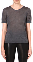 Thumbnail for your product : J Brand Fashion Nicole silk-blend t-shirt
