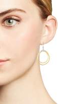 Thumbnail for your product : Meira T 14K White and Yellow Gold Open Pear Dangle Earrings with Diamonds