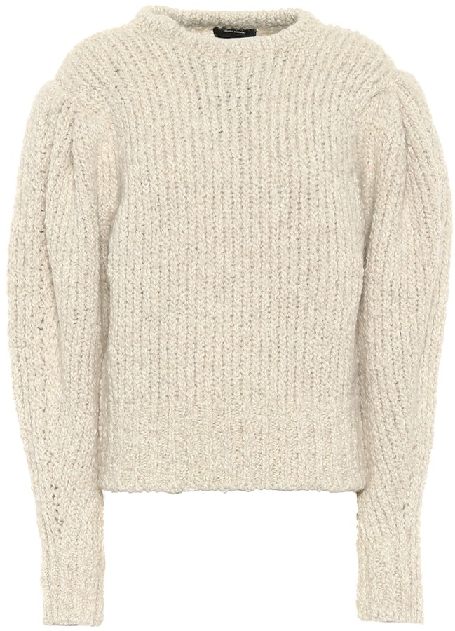 Isabel Marant Enora alpaca and wool sweater - ShopStyle