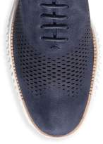 Thumbnail for your product : Cole Haan 2.ZeroGrand Laser-Cut Wingtip Leather Oxfords