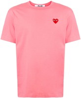Thumbnail for your product : Comme des Garçons PLAY embroidered heart regular fit T-shirt