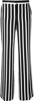 Alberta Ferretti Striped Wide Leg Trousers